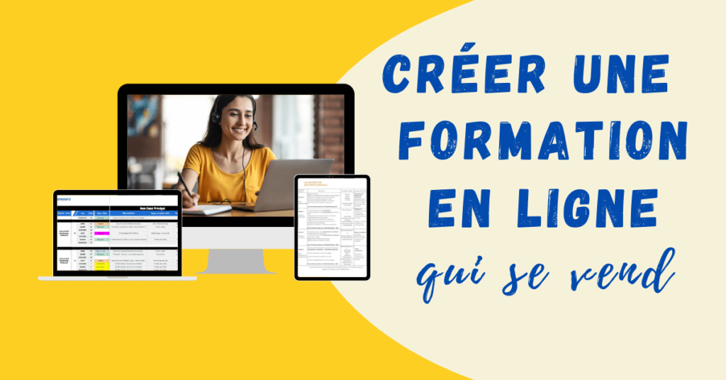 creer une formation en ligne