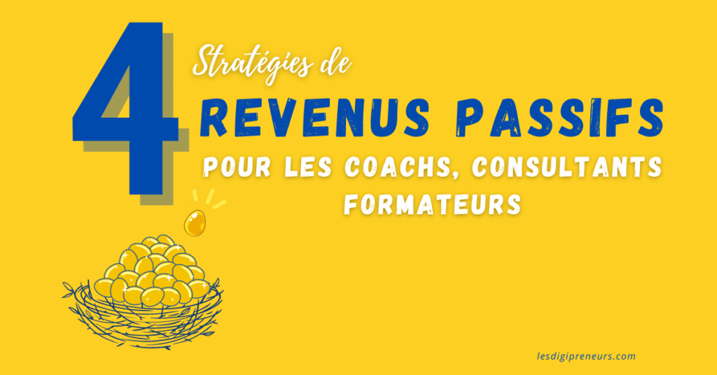 revenus passifs coach