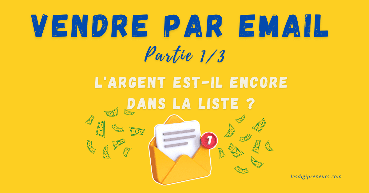 l'argent est dans la liste emails