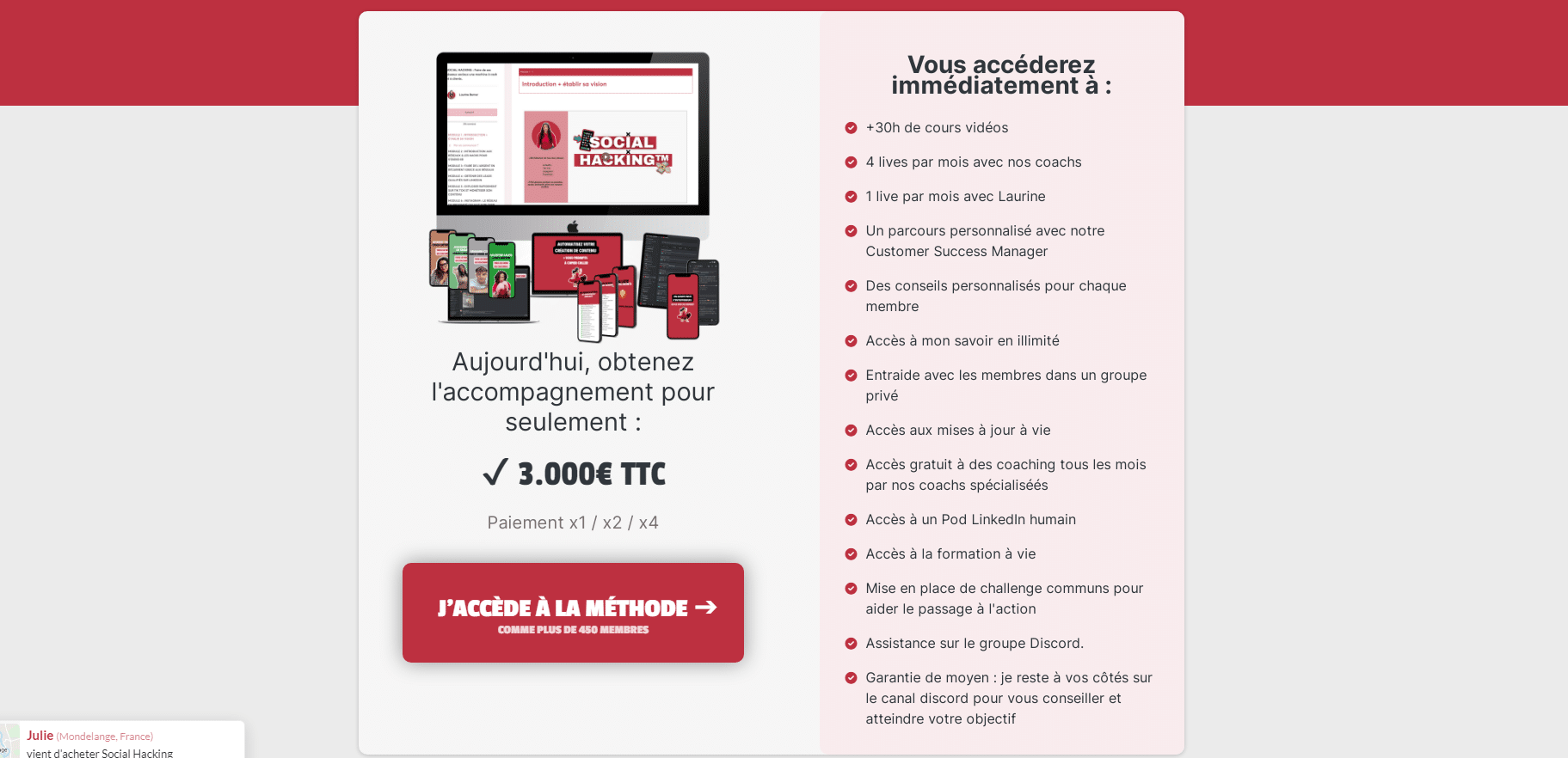 Créer une page de vente qui convertit - le guide complet pour les