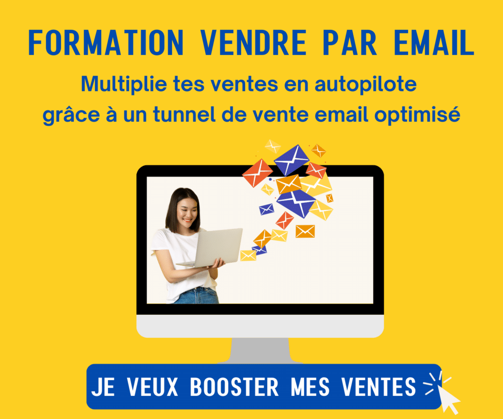 formation tunnel de vente email marketing