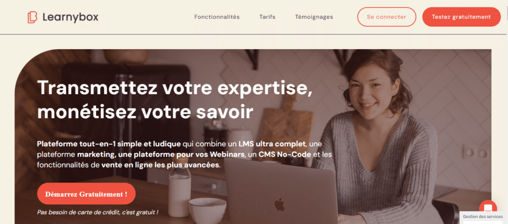 outil tunnel de conversion Learnybox