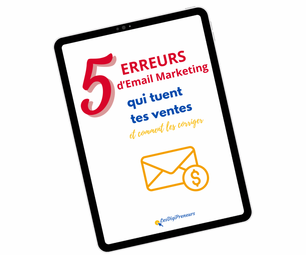 Formation email marketing lesdigipreneurs et tunnel de vente